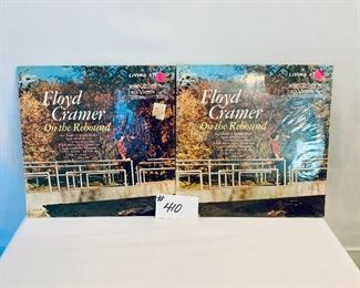 Lot 410- (A,B)- FLOYD CRAMER / ON THE REBOUND.   1961
A- good condition -$4
B- NEW/ SEALED- $14