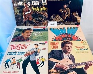 Lot 414- (6) DUANE EDDY $18
good-fair 1957-1964. 