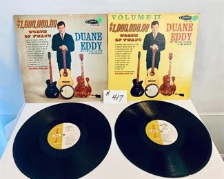 #417- DUANE EDDY $5 each 
good condition 1959-1972