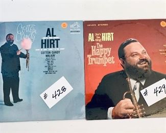 AL HIRT. NEW SEALED ALBUMS 
#428- cotton candy 1964 $ 12
#429- the happy trumpet  $12