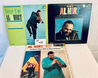 Lot #430- (3) AL HIRT ALBUMS $10
1958-1964   good-fair condition 