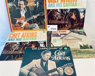 Lot # 442- (5) CHET ATKINS $15
good-acceptable 1961-1975 