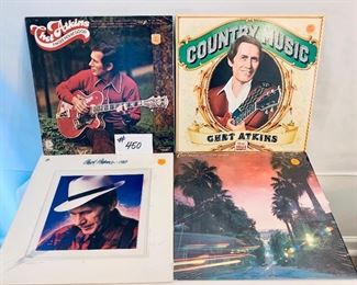 Lot #450- (4) CHET ATKINS $18
very good condition. 1961-1988