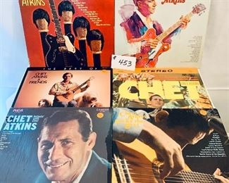 Lot # 453- (6) CHET ATKINS $26
very good-acceptable. 1967-1970
