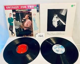 Lot # 462-  pair $9 
DON CHEERY/ swinging for two  1956
good 
ED KILBOURNE/ play it again 1980
good 
