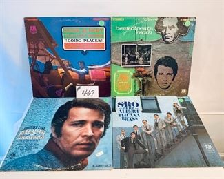 Lot # 467 (4) Herb Albert and the Tijuana brass.   $12.       1966-1967
good-acceptable. 