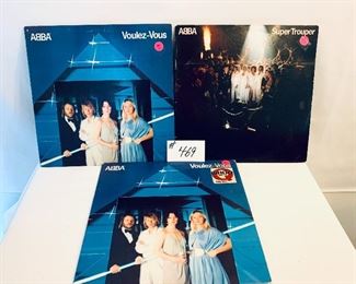 Lot # 469- ABBA. $10 EACH
A- VOULEZ -VOUS 1979  good
B- SUPER TROOPER 1980 good
C- VOULEZ - VOUS  1979 good