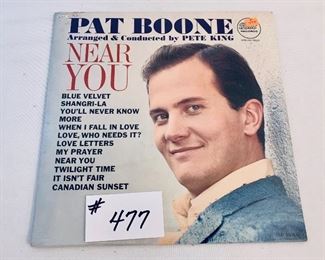# 477- PAT BOONE $13
NEW/SEALED. 1965