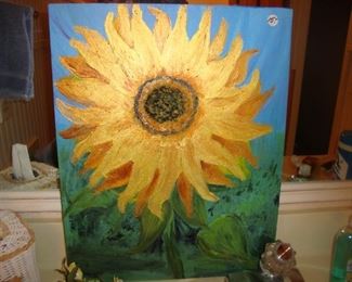 Sunflower painting!