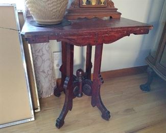 100 year Old Antique End Table