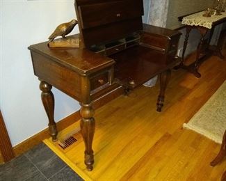Antique Wooden Piano Desk