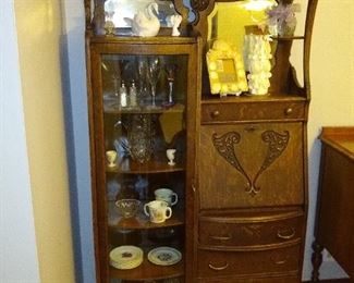 100 Year Old Antique Wooden Secretary 