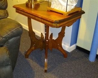 Antique Wooden End Table
