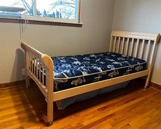 Matching Bedroom Set - Morigeau Sleigh Bed with Matching Crib