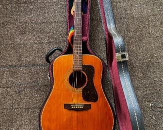 1957 Guild guitar. Some issues on guitar body.
