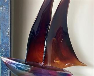Dino Rosin
Sailboat
Glass