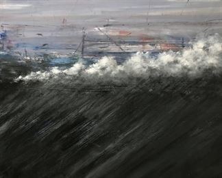 Abstract 
Acrylic on canvas
