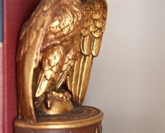 pair of eagle bookends (2/two)