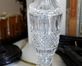 Like new, crystal lamp