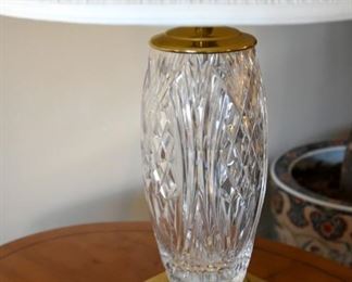 Beautiful crystal lamp