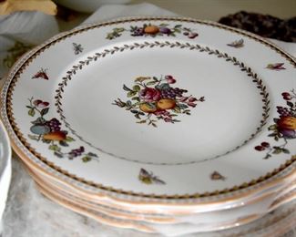China by Spode, Made in England, Rockingham pattern