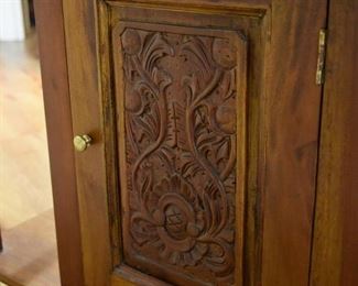 Hall tree/mud room stand, beautifully detailed. 