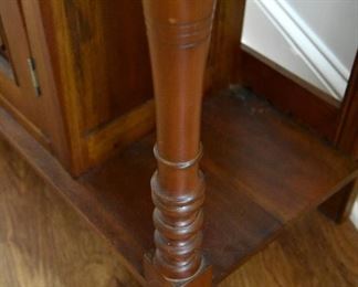 Hall tree/mud room stand, beautifully detailed. 
