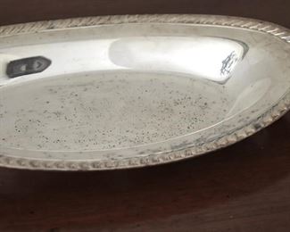 silver tray