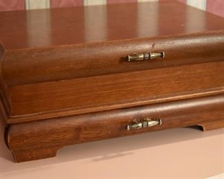 wooden jewelry box