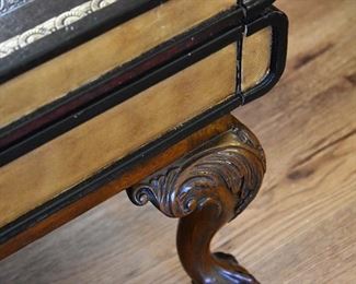 Maitland Smith "Book" coffee table (leg detail)