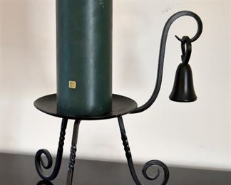 candle holder with bell