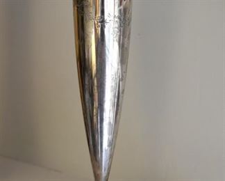 silver vase Sterling