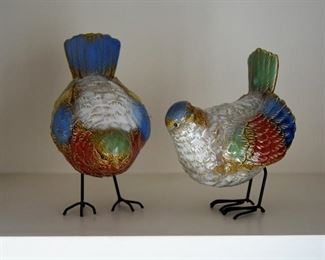 ceramic birds