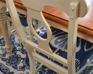 Dining table and four (4) chairs 