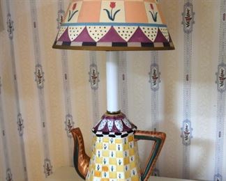 teapot lamp