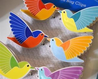 bird bag clips