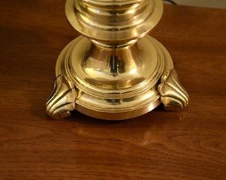 brass lamp (detail)