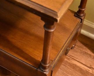 side table (with bottom drawer)