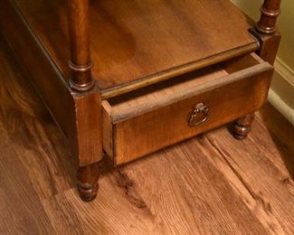 side table (with bottom drawer)