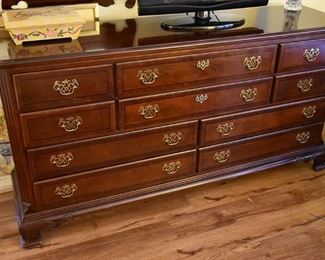Stoneleigh Mahogany, Stanley Furniture Company, dresser 