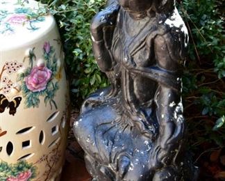 Asian garden statuary