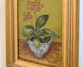 framed painting, art