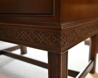 Henredon's 18th Century Portfolio tall/vertical chest of drawers (detail)
