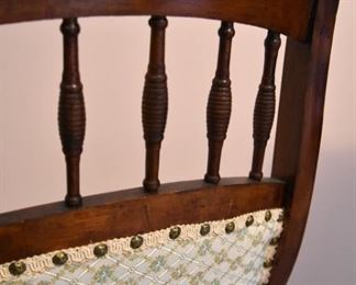 Rocking chair (detail, back)