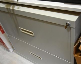 lateral file, two drawer