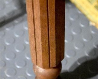 découpage table and chairs (leg detail)