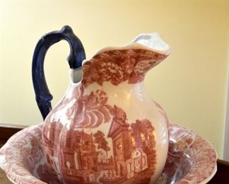 pitcher and basin