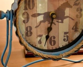 horse clock