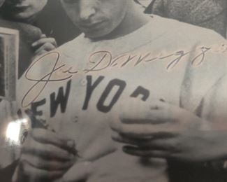 Joe DiMaggio signature