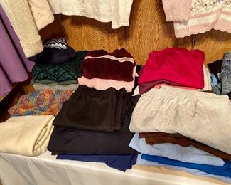 Ladies sweaters & Pants